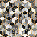 Black and White Cubes